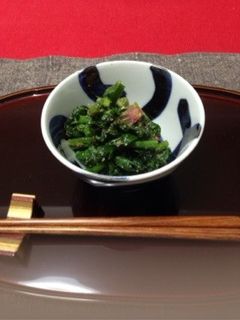 ほうれん草のごまあえ-レシピのメイン写真