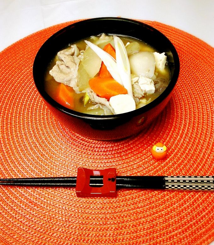 【ママレシピ】激ウマな「福島芋煮汁」-レシピのメイン写真