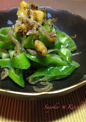 満願寺唐辛子の胡桃ちりめん-レシピのメイン写真