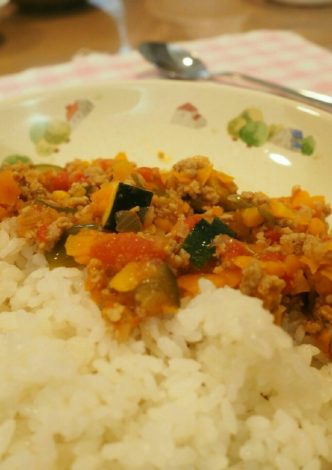 野菜と挽肉のトマト煮-レシピのメイン写真