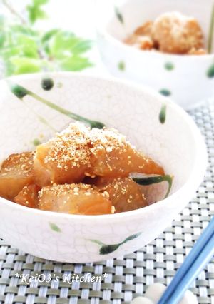こんにゃくの辛子炒め煮-レシピのメイン写真