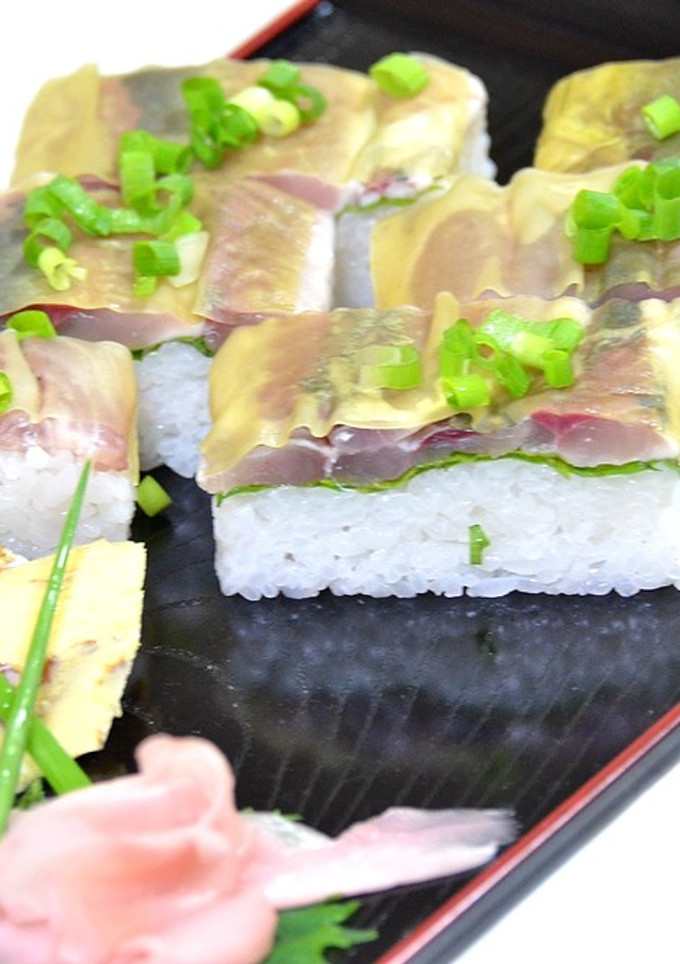 鯵の押し鮨-レシピのメイン写真
