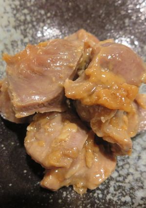 簡単おつまみ☆砂肝のさっぱり炒め煮-レシピのメイン写真