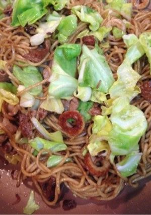 春キャベツと豚の焼きそば☆神戸ばらソース-レシピのメイン写真