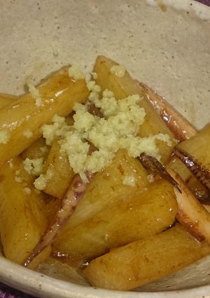 イカの足と長芋のバター醤油-レシピのメイン写真