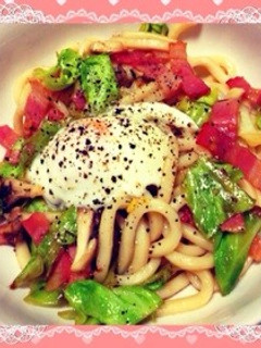 みそバター焼きうどん-レシピのメイン写真
