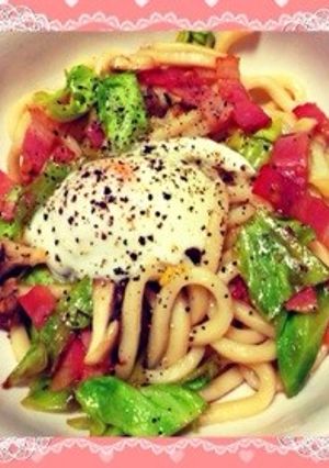 みそバター焼きうどん-レシピのメイン写真