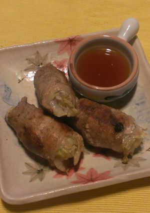 白菜のシンプル肉巻き♪-レシピのメイン写真