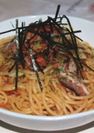 保存食材で作る和ガリバタパスタ-レシピのメイン写真