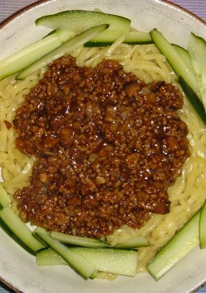 自己流美味ジャージャー麺-レシピのメイン写真