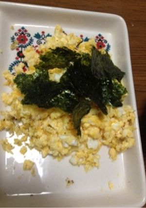 ふわふわチーズと豆乳のスクランブルエッグ-レシピのメイン写真