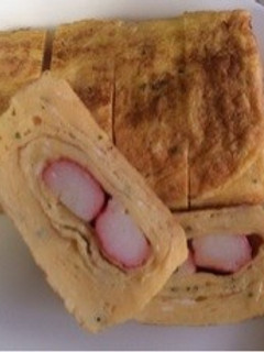 卵焼きサラダスティック巻き-レシピのメイン写真