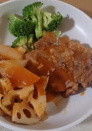 簡単＊野菜たっぷり＊ポークチャップ-レシピのメイン写真