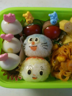 キャラ弁★ドラえもんおにぎり-レシピのメイン写真