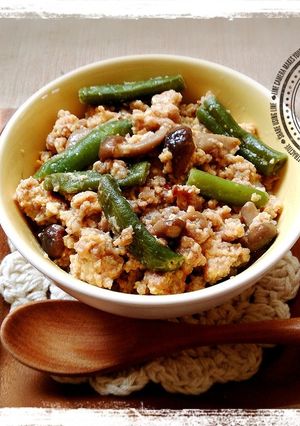 簡単♪豚挽き肉丼＊お弁当◎-レシピのメイン写真