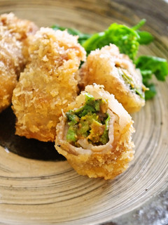 ふきのとうの豚味噌巻きフライ-レシピのメイン写真