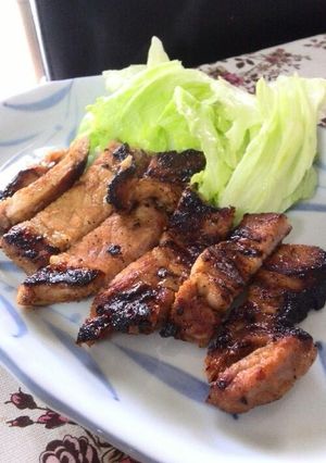 つけて焼くだけ！お手軽韓国風みそ豚-レシピのメイン写真
