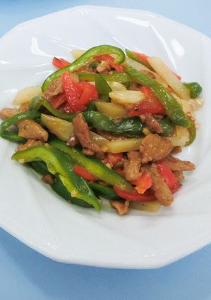 大豆ミートで青椒肉絲（チンジャオロース）-レシピのメイン写真