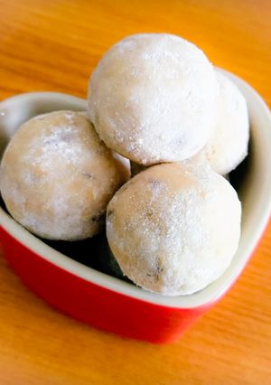 バター卵なし☆超簡単スノーボールクッキー-レシピのメイン写真