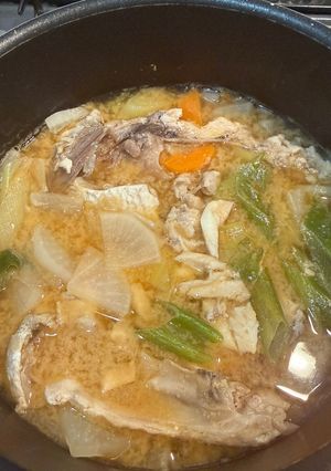 真鯛のあら汁-レシピのメイン写真