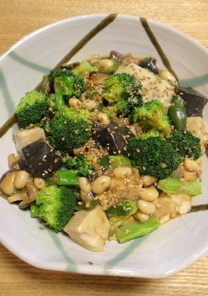三色豆腐のごま麻婆！-レシピのメイン写真