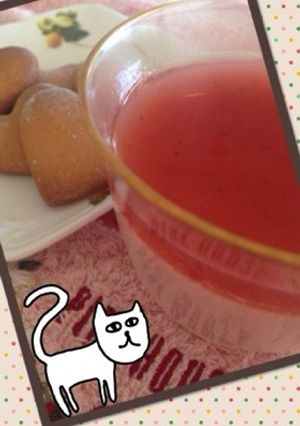 春色ゼリー(^o^)/セノビックイチゴ味-レシピのメイン写真