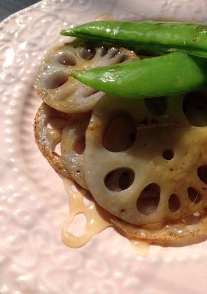 ハニー蓮根-レシピのメイン写真
