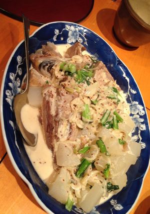 ブリ大根のクリーム仕立て-レシピのメイン写真