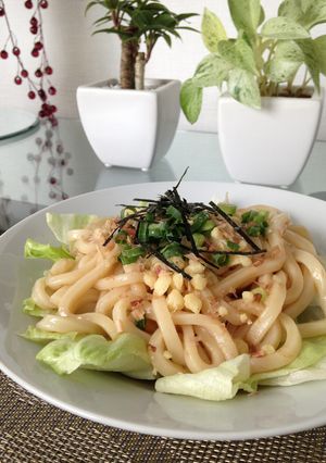 冷凍うどんで簡単節約おひる-レシピのメイン写真