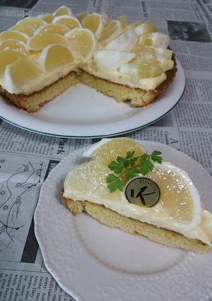 日向夏のタルト-レシピのメイン写真