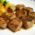 満足☆厚切り牛肉のサイコロステーキ