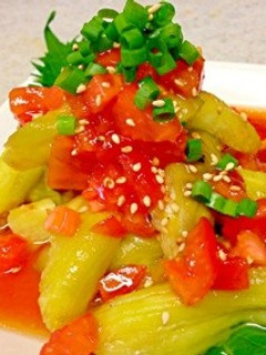 焼きなすのトマトだれがけ-レシピのメイン写真