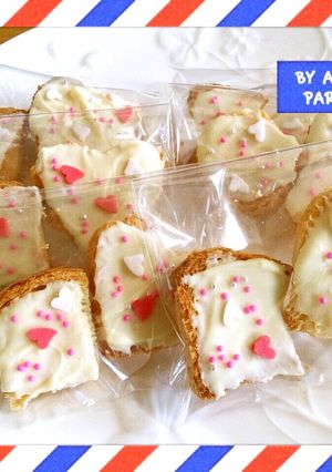 簡単　チョコ　ラスク　プレゼントに☆-レシピのメイン写真