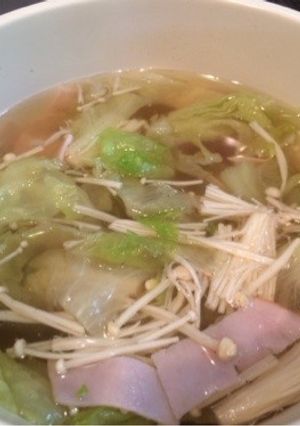 ★簡単★レタススープ！-レシピのメイン写真