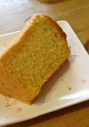 米粉でココナツシフォンケーキ♡ コツも!-レシピのメイン写真