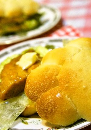 猫の手バンズで絶品！照焼きチキンバーガー-レシピのメイン写真