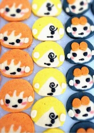プレゼントワンピース☆キャラクッキー❶-レシピのメイン写真