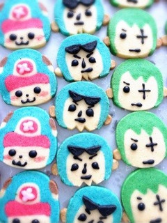 プレゼントワンピース☆キャラクッキー❸-レシピのメイン写真