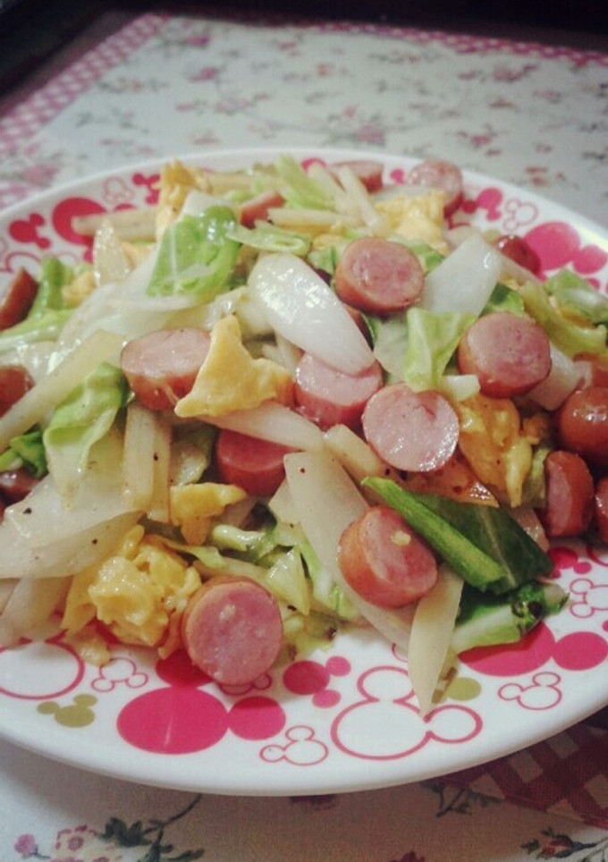 ふわふわ卵の野菜炒め-レシピのメイン写真