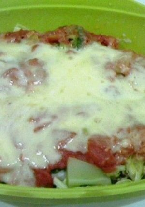 チキンとキャベツのトマト味噌蒸し-レシピのメイン写真