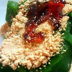 รูปของ 片栗粉で作る抹茶わらび餅
