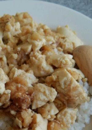 天かす豆腐丼-レシピのメイン写真