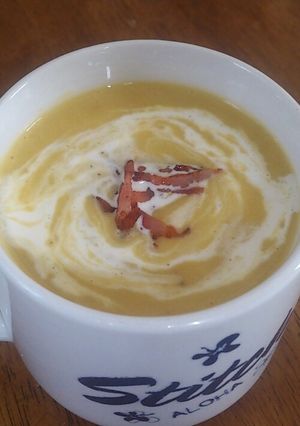 カボチャとサツマイモのポタージュ-レシピのメイン写真