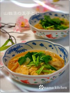 ❀春風味❀うどの玉子とじ-レシピのメイン写真