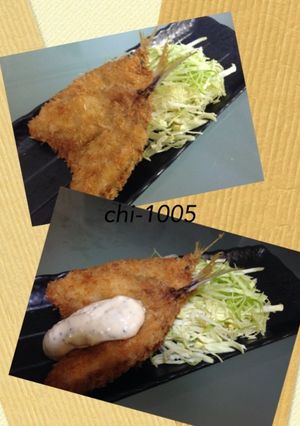 手作りアジフライ♡タルタルのせ♡-レシピのメイン写真