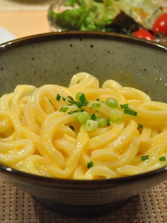 簡単シンプルな釜玉うどん-レシピのメイン写真