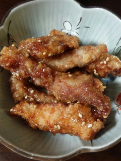 豚肉のかりん上げ-レシピのメイン写真