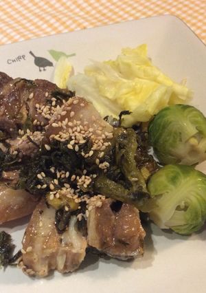 豚バラ肉の高菜煮オイスターソース風味-レシピのメイン写真