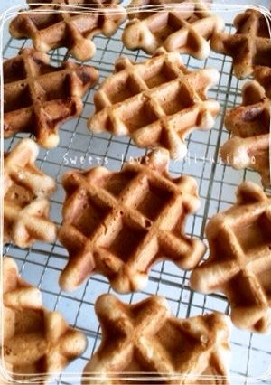 お手軽♪超簡単！ベルギー風ワッフル☆ＨＭ-レシピのメイン写真