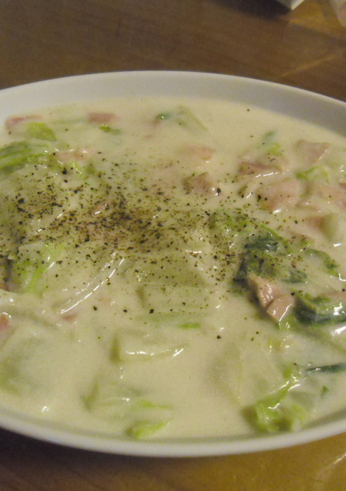 白菜の和風ミルク煮-レシピのメイン写真